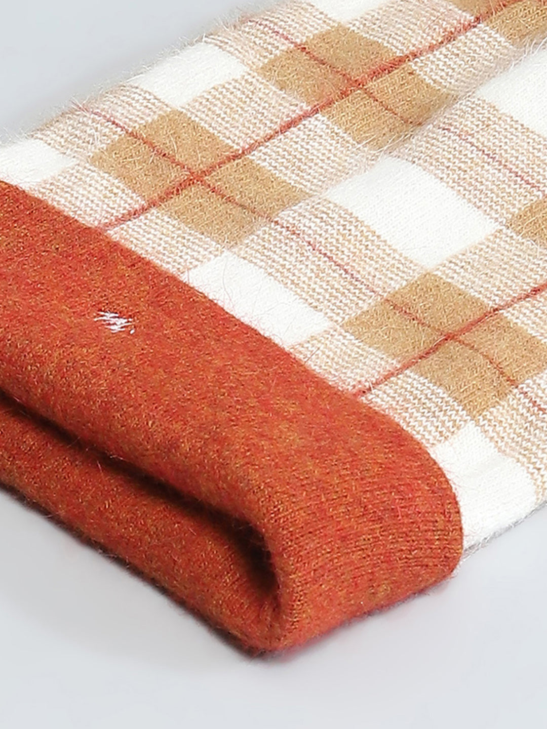 Men Rust Self Design Cap