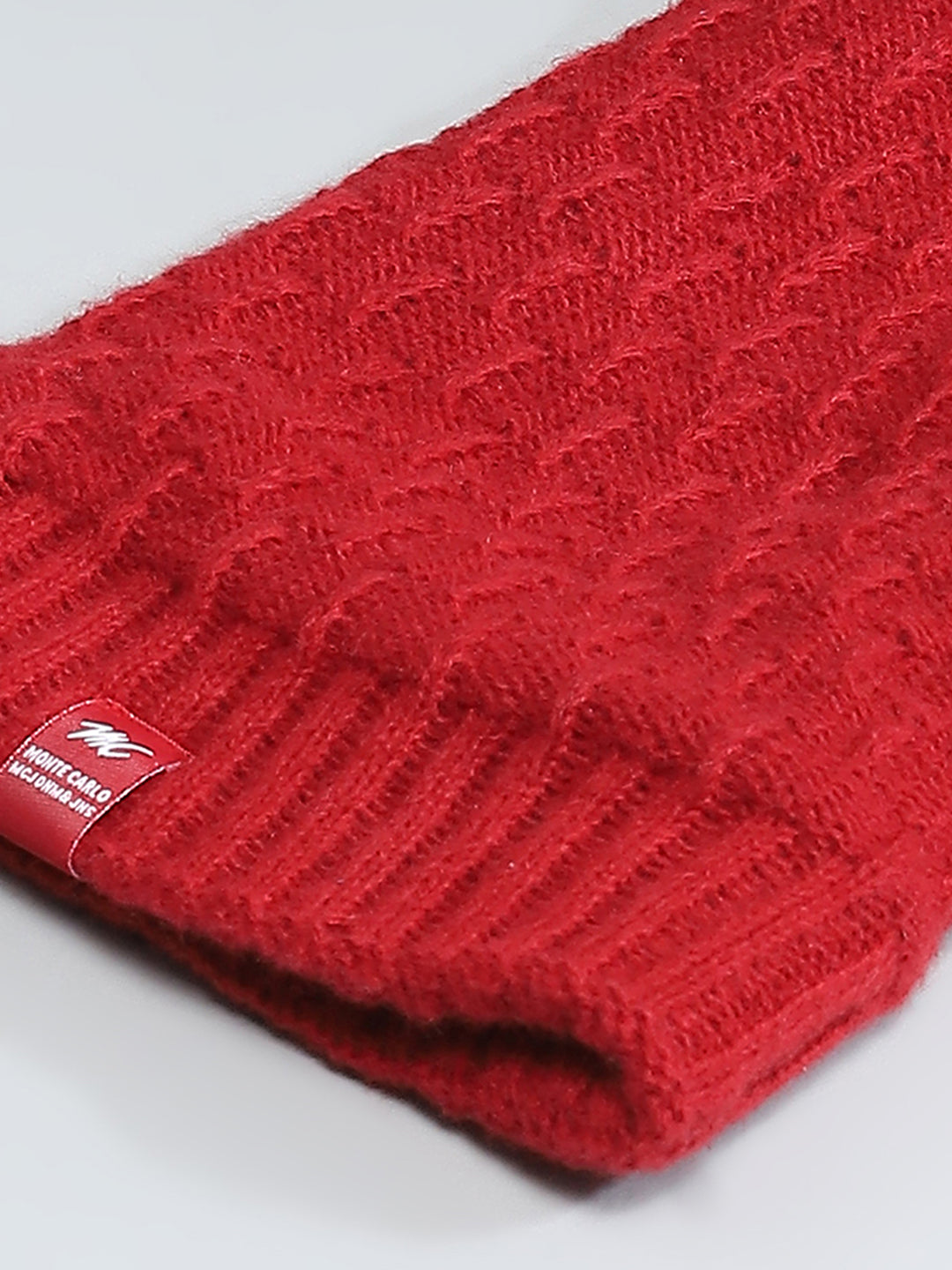 Men Maroon Solid Cap