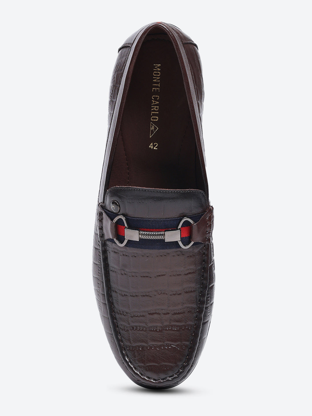 Men Brown Slip on Leather Loafers