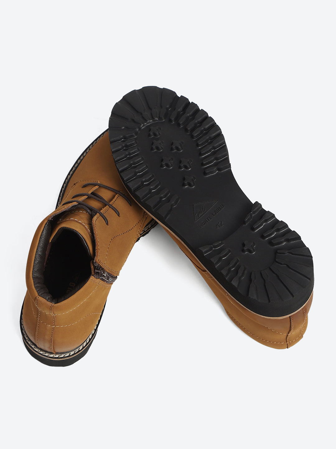 Monte Carlo Tan Casual Chukka Style Ankle Boots for Men