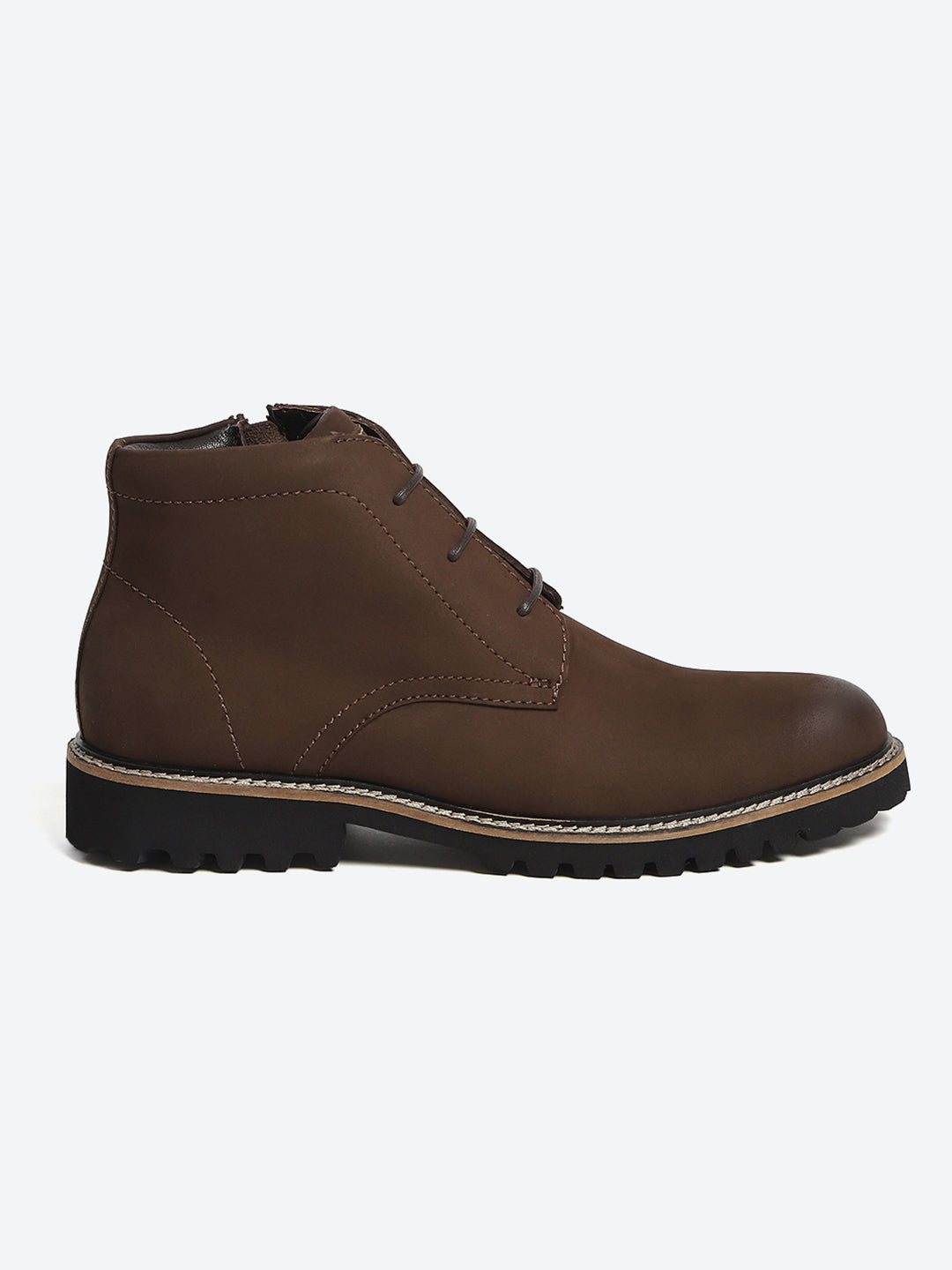 Monte Carlo Brown Casual Chukka Style Ankle Boots for Men
