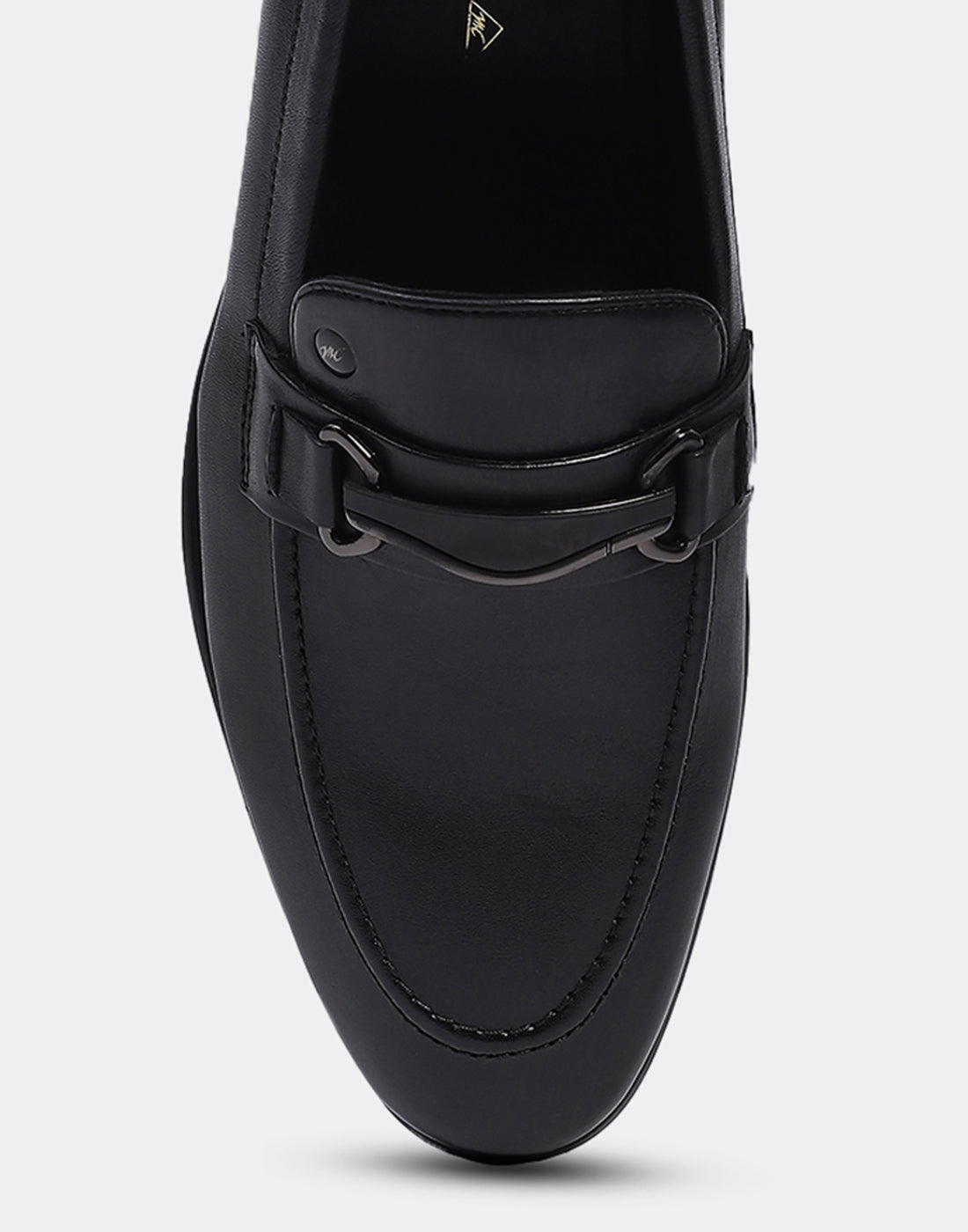 Men Black Slip on Genuine Leather Loafers