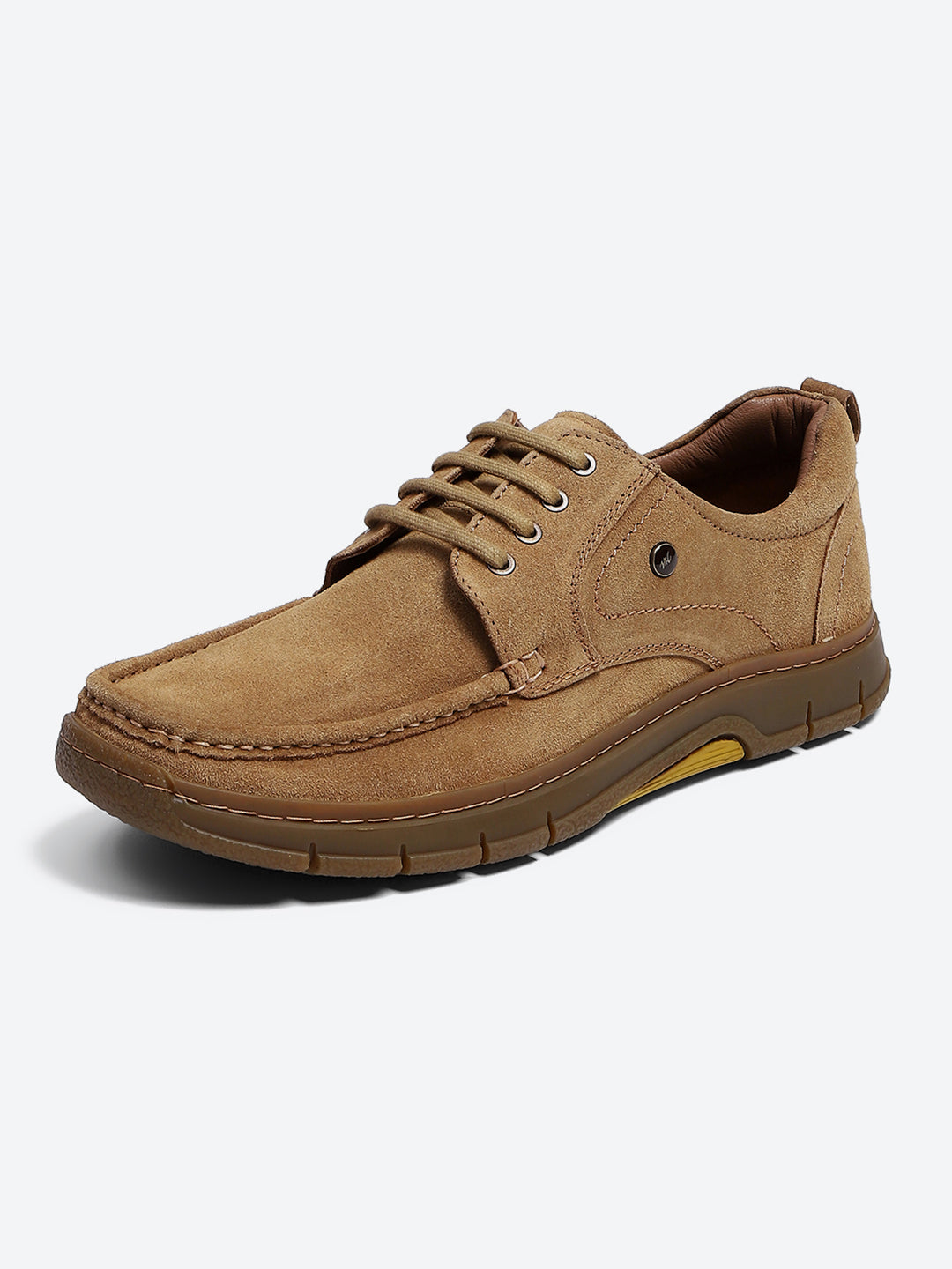 Monte Carlo Tan Moc-Toe | Comfortable Rugged & Everyday Casual Lace Up Style Shoe for Men