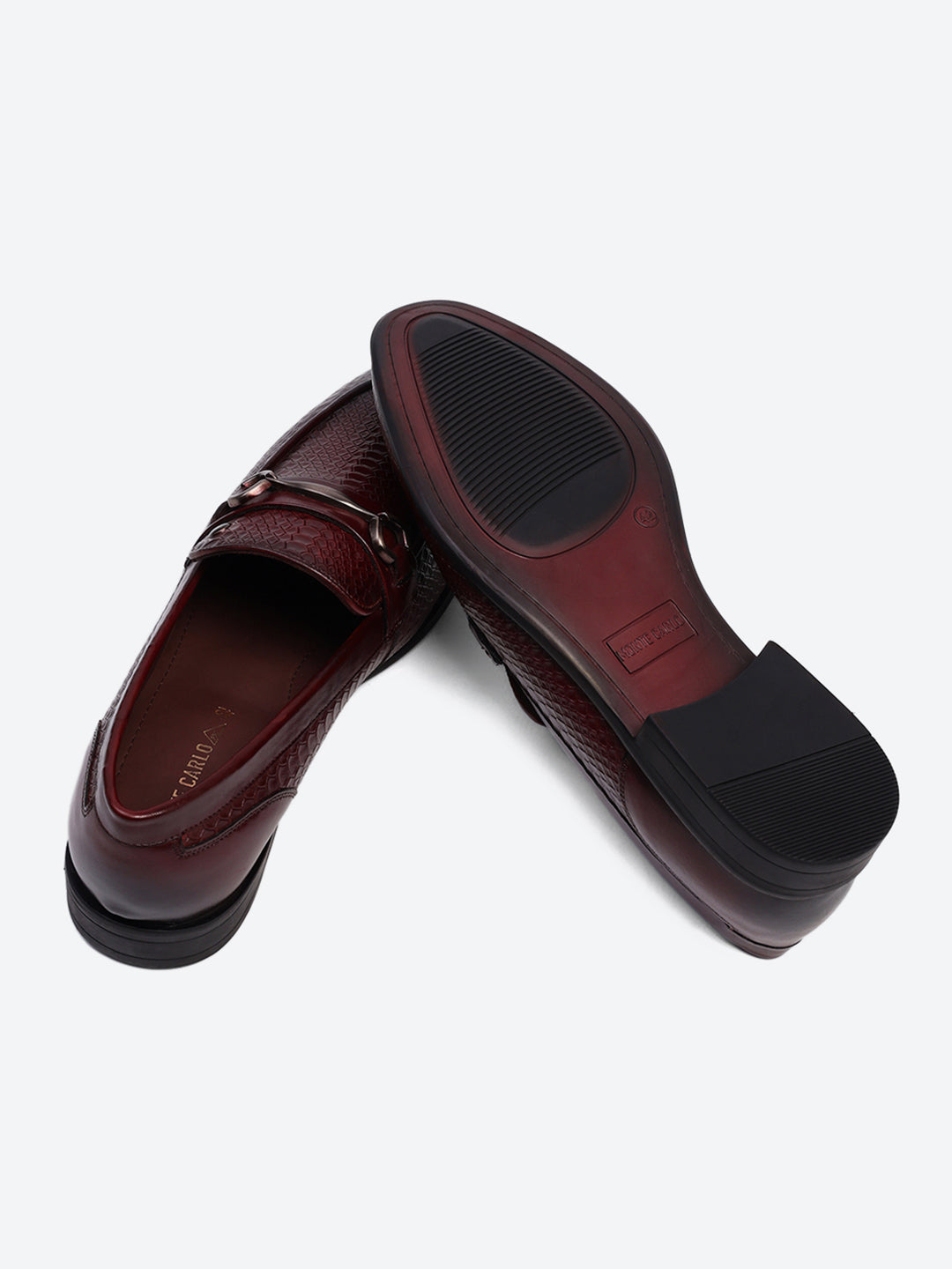 Monte Carlo Cherry Horsebit Loafers for Men