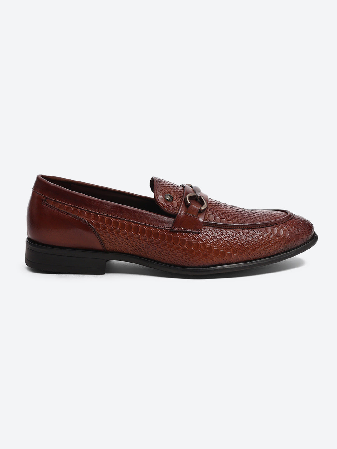 Monte Carlo Tan Horsebit Loafers for Men