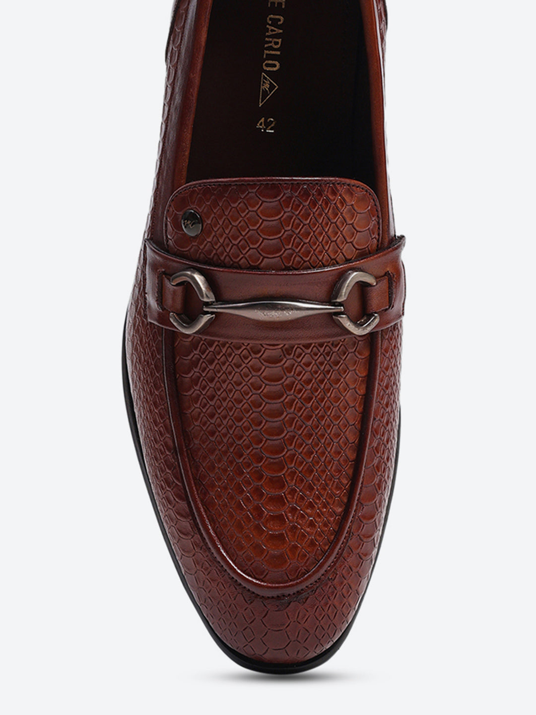 Monte Carlo Tan Horsebit Loafers for Men