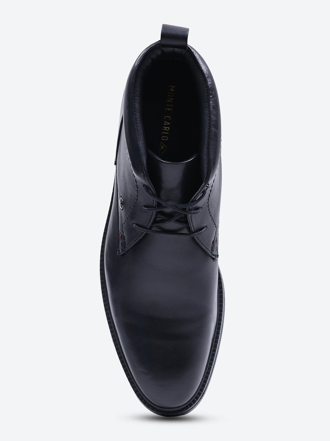 Monte Carlo Black Chukka Formal | Smart Casual Lace Up Ankle Boots for Men