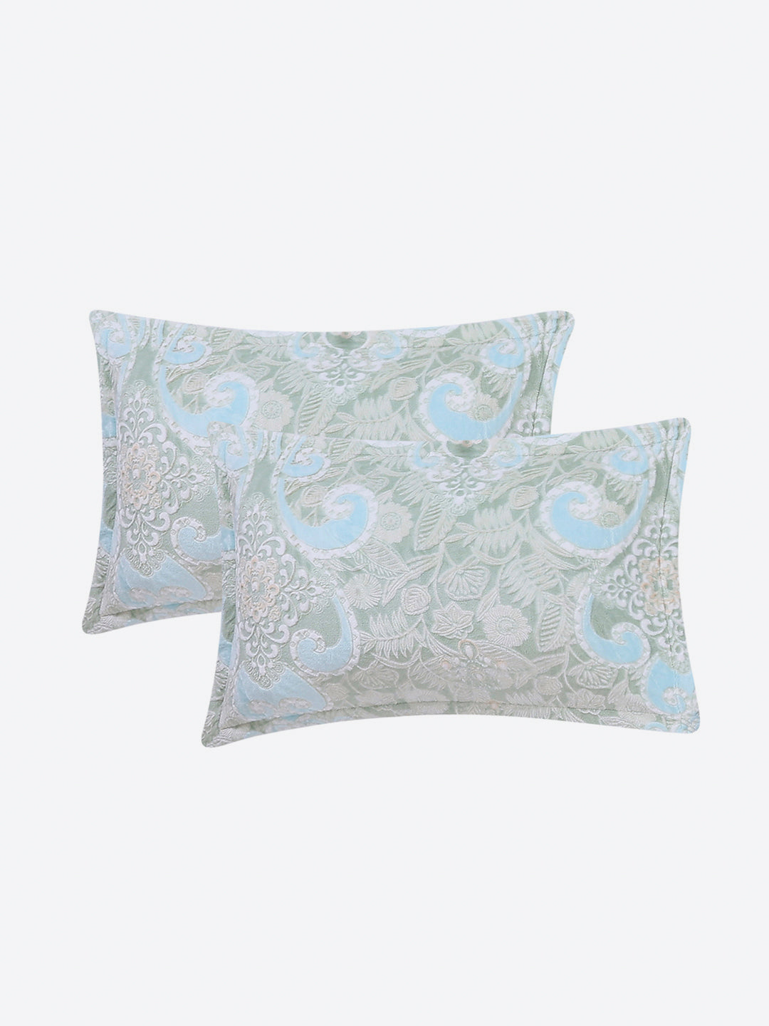 393 GSM 100% Polyester King Bed 1 Bedsheet with 2 Pillow Cover (Golden Choice)