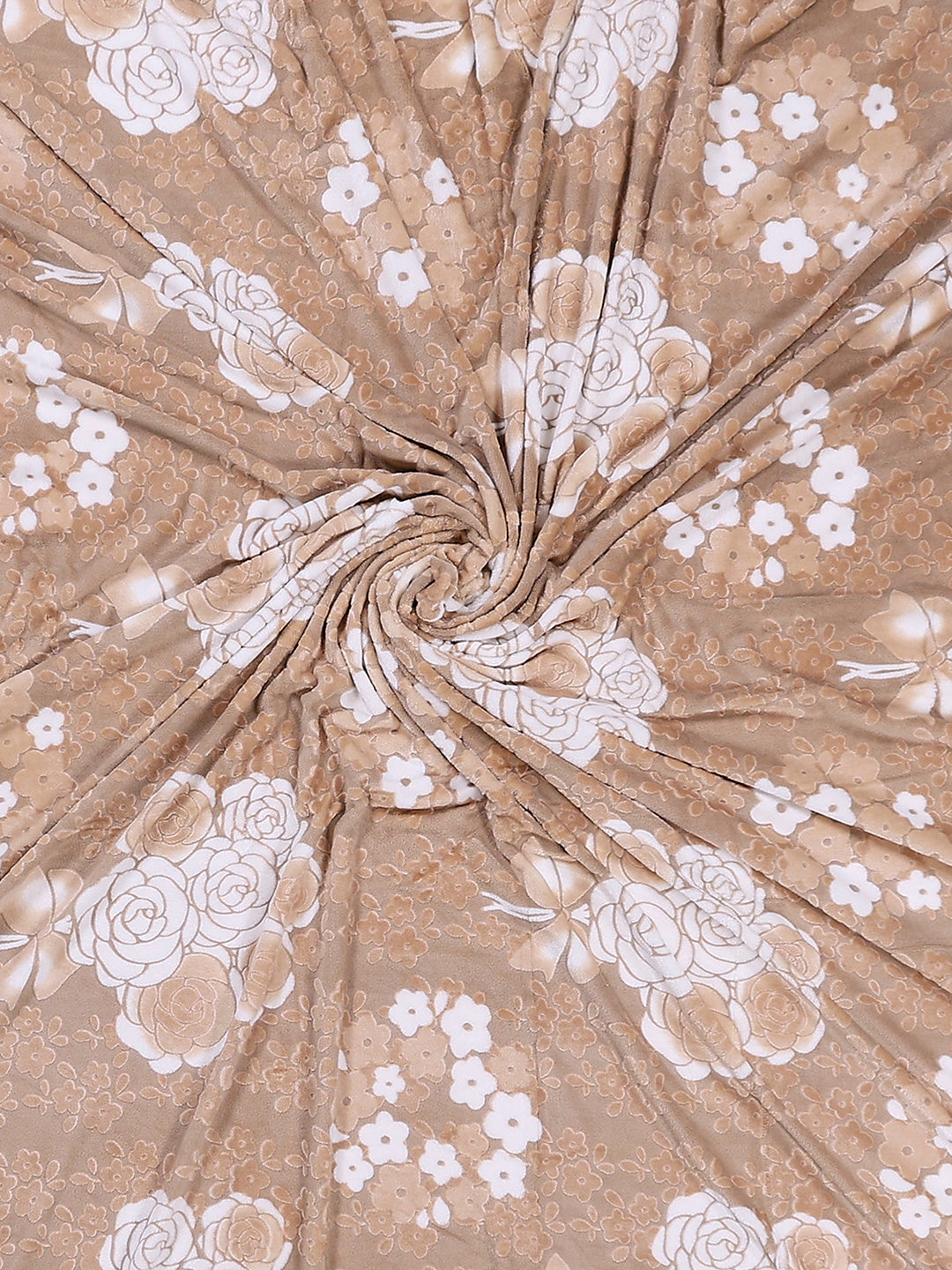 393 GSM 100% Polyester King Bed 1 Bedsheet with 2 Pillow Cover (Golden Choice)