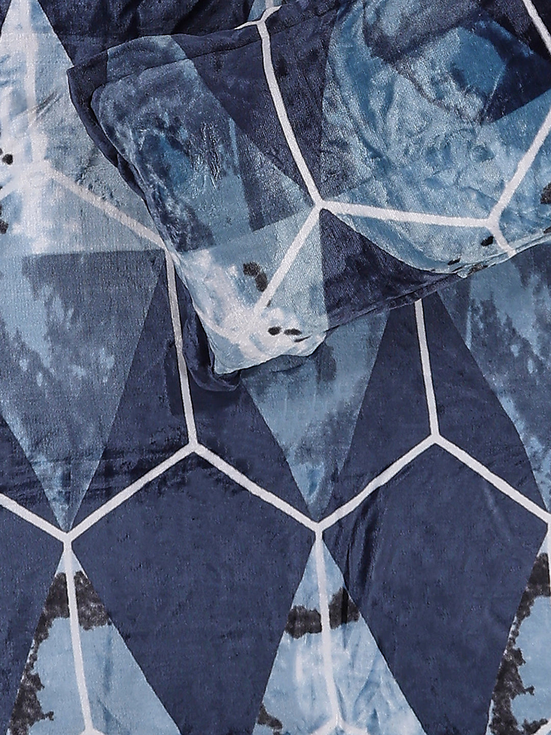 353 GSM 100% Polyester Single Bed 1 Bedsheet with 1 Pillow Cover (Ira)