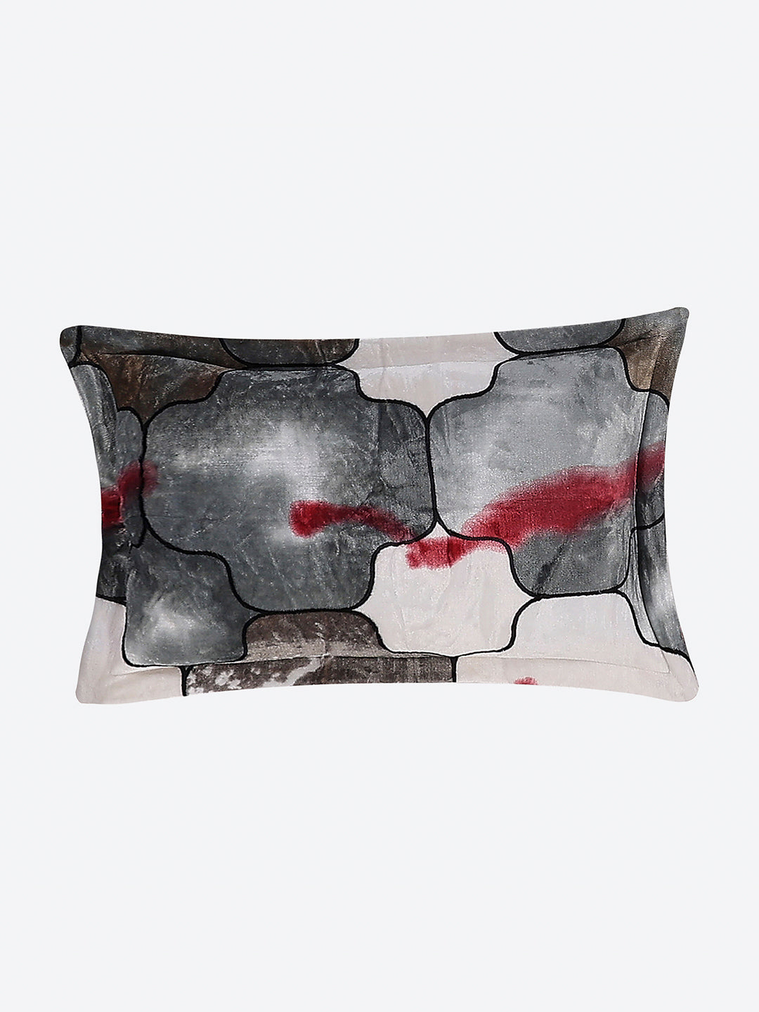 353 GSM 100% Polyester Single Bed 1 Bedsheet with 1 Pillow Cover (Ira)