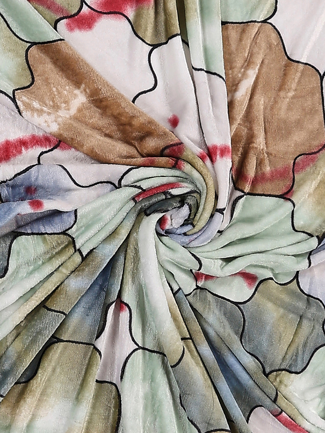 353 GSM 100% Polyester Single Bed 1 Bedsheet with 1 Pillow Cover (Ira)