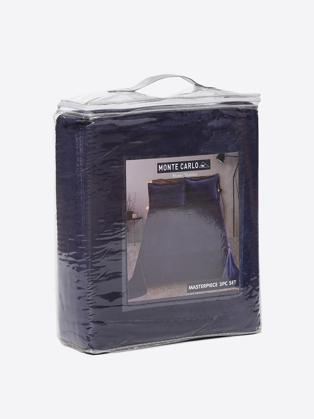 267 GSM 100% Polyester King Bed 1 Bedsheet with 2 Pillow Cover (Master Piece)