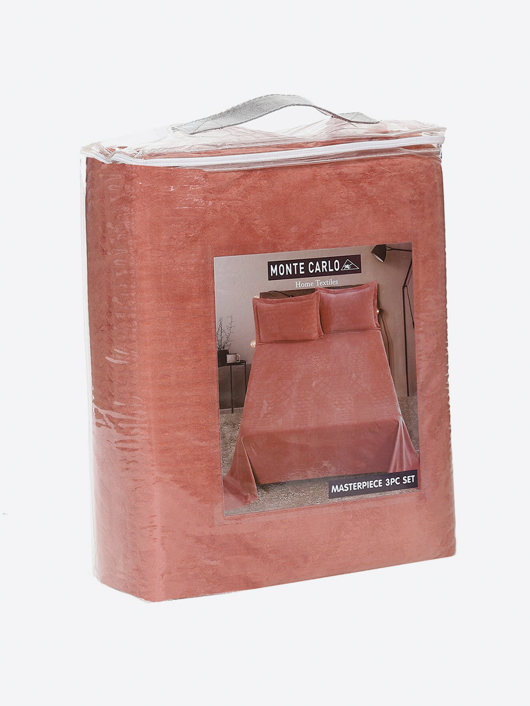 267 GSM 100% Polyester King Bed 1 Bedsheet with 2 Pillow Cover (Master Piece)