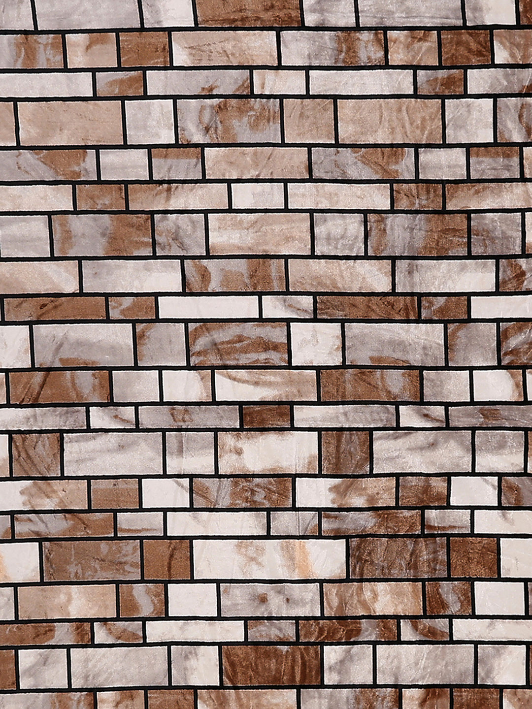 904 GSM 100% Polyester Double Bed 1 Bedsheet, 1 Duvet Cover & 2 Pillow Cover (Meteor 4 Pcs Set)