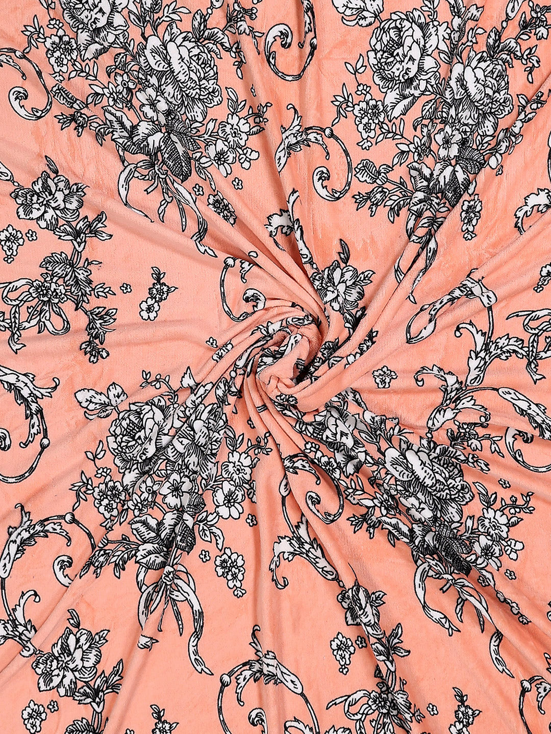 264 GSM 100% Polyester Single Bed 1 Bedsheet with 1 Pillow Cover (Nixie Piece)