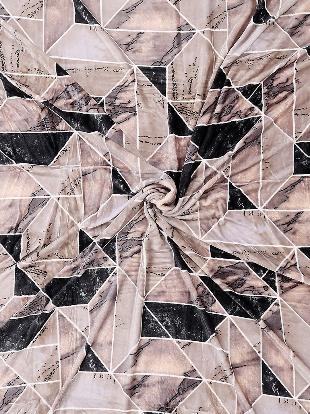 371 GSM 100% Polyester King Bed 1 Bedsheet with 2 Pillow Cover (Rubina King)