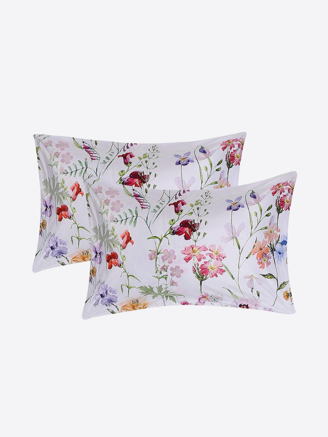 252 GSM 100% Polyester King Bed 1 Bedsheet with 2 Pillow Cover (Urban)