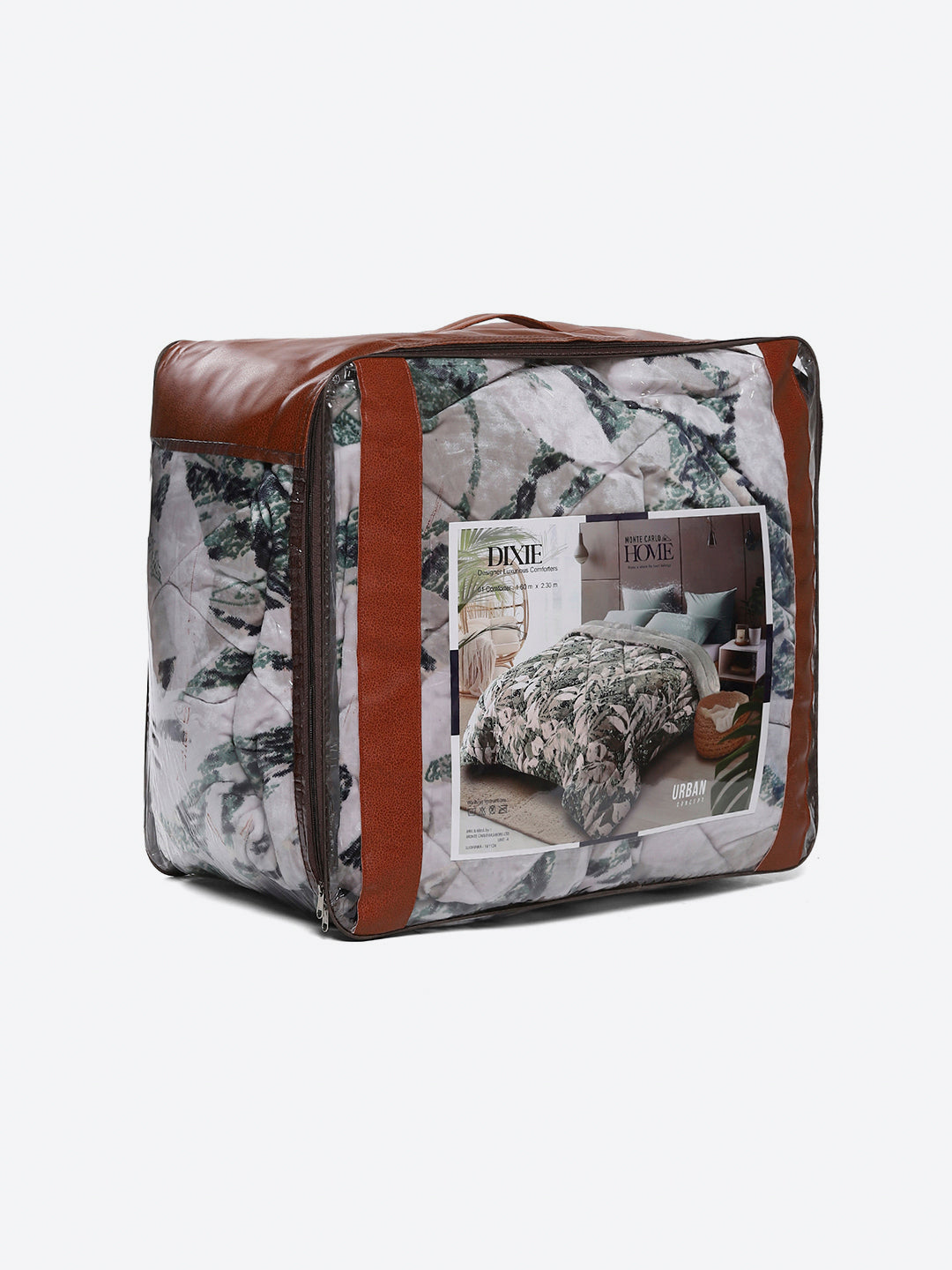 Printed Single Bed 1155 GSM Comforter for Winter - (Dixie)