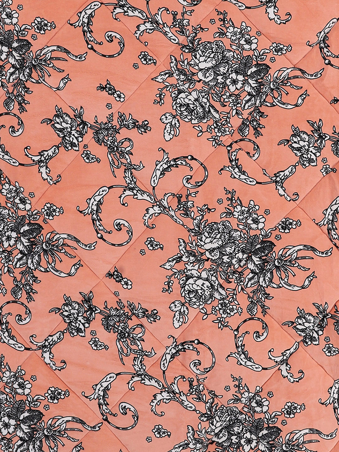 Printed Double Bed 210 GSM Comforter for Mild Winter (Nixie), Weight 729 gm