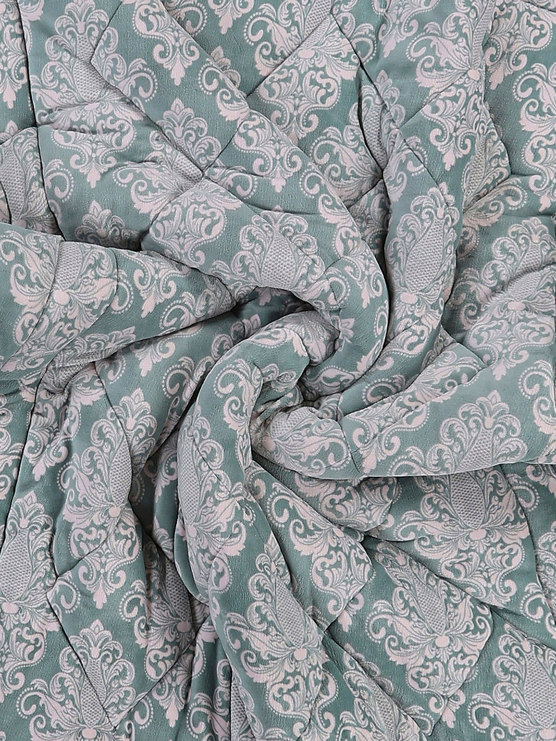 Printed Single Bed 210 GSM Comforter for Mild Winter (Nixie), Weight 660 gm