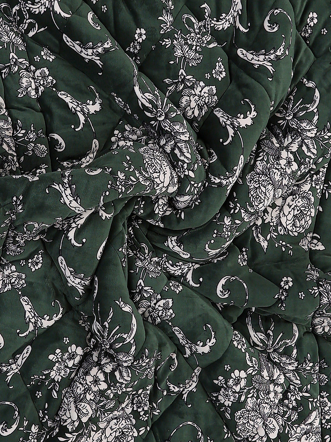 Printed Single Bed 210 GSM Comforter for Mild Winter (Nixie), Weight 660 gm