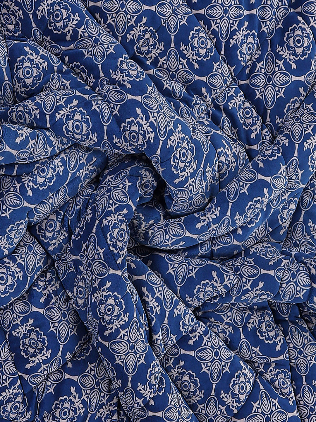 Printed Single Bed 210 GSM Comforter for Mild Winter (Nixie), Weight 660 gm