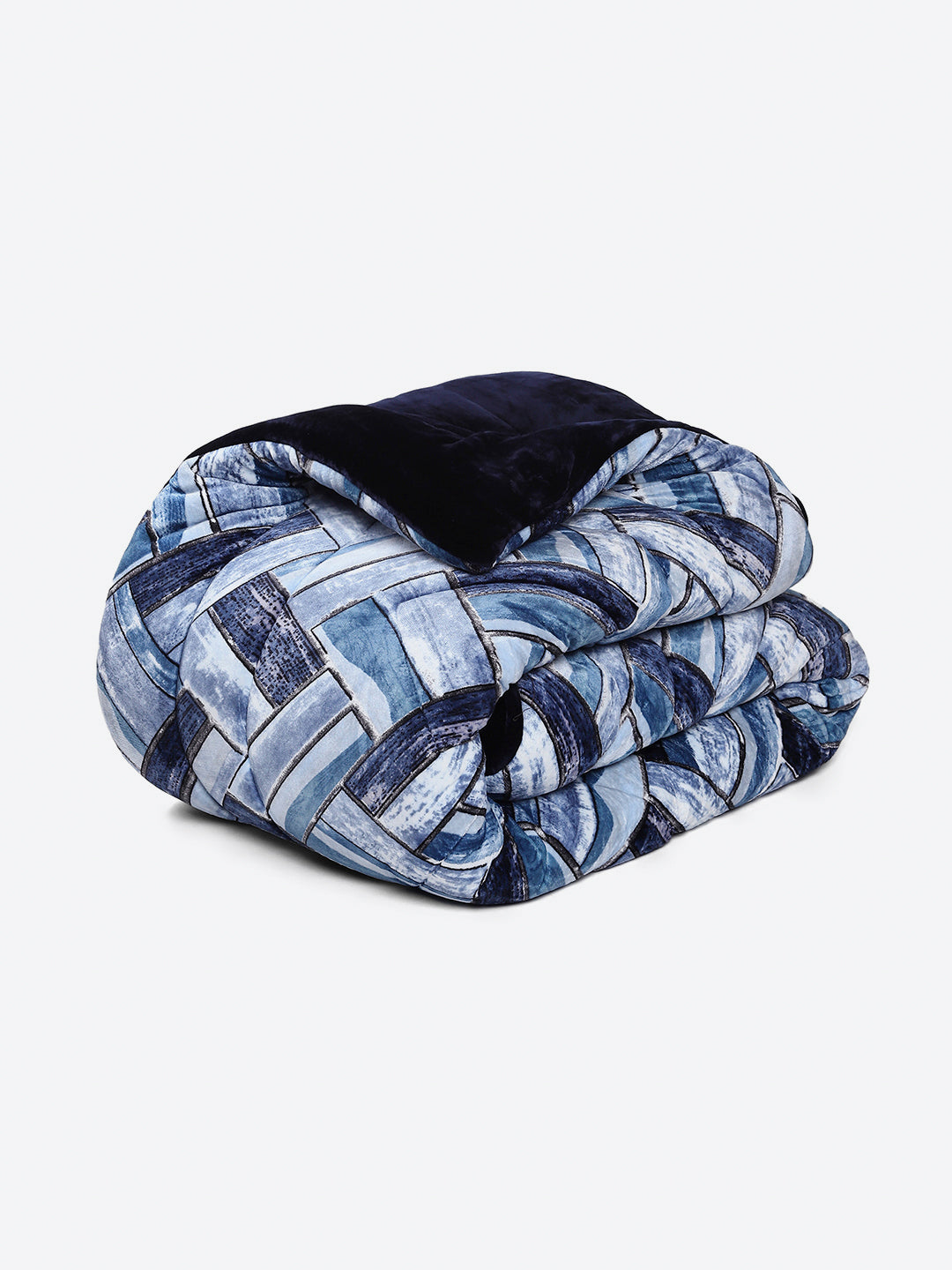 Printed Double Bed 233 GSM Comforter for Mild Winter (Beauty), Weight 855 gm