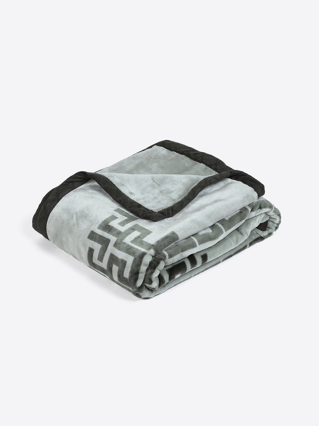 Printed Single Bed 1 Ply, 625 GSM Super Soft Mink Blanket for Mild Winter - (Impact Plus)