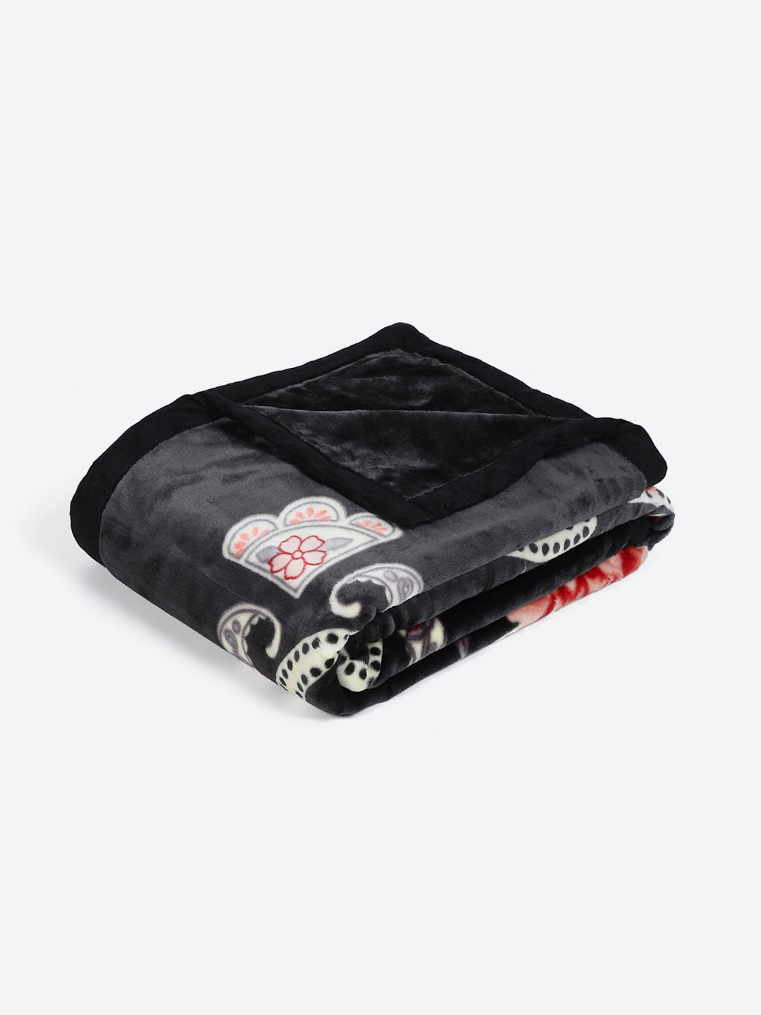 Printed Single Bed 1 Ply, 625 GSM Super Soft Mink Blanket for Mild Winter - (Impact Plus)