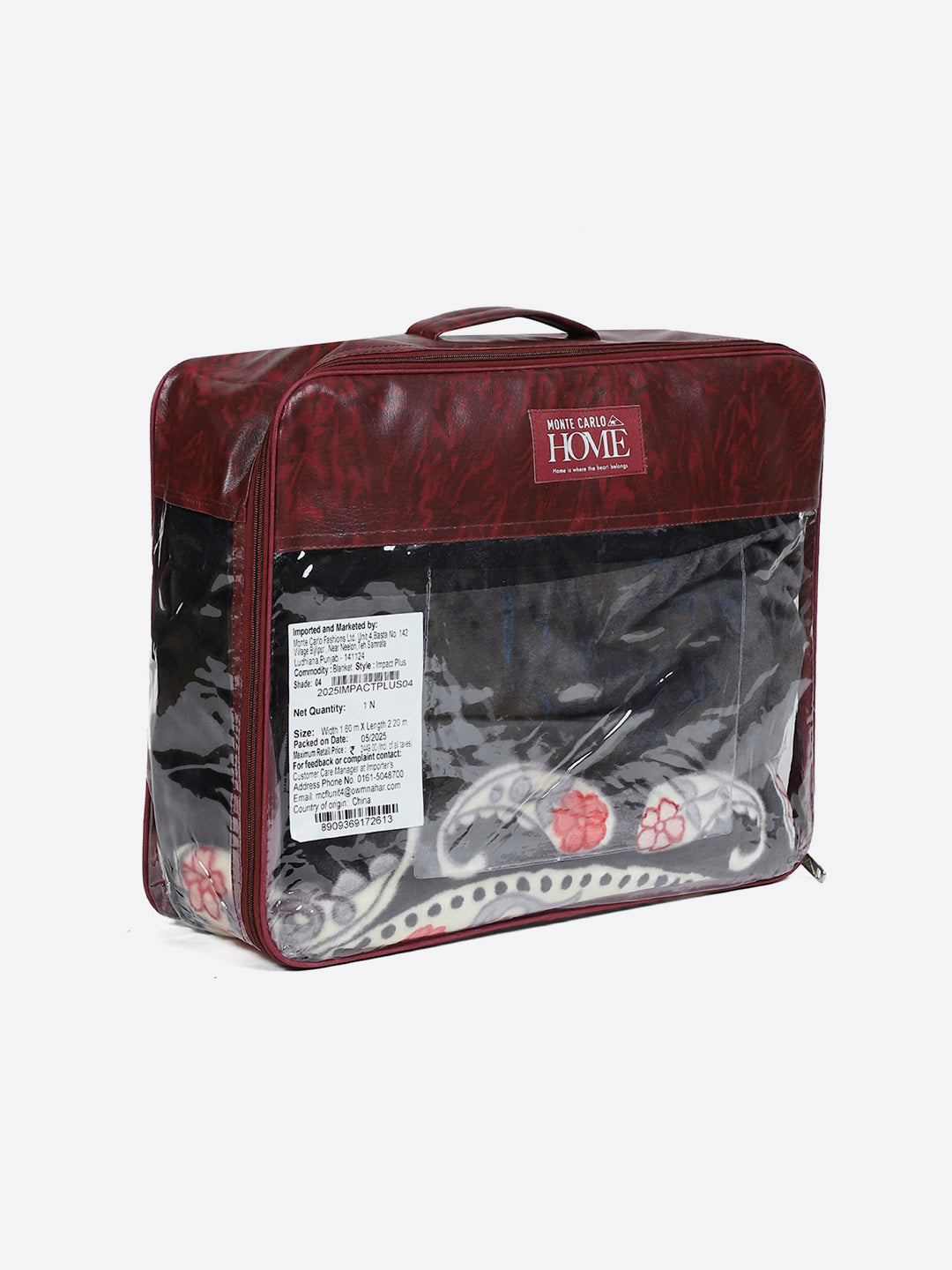 Printed Single Bed 1 Ply, 625 GSM Super Soft Mink Blanket for Mild Winter - (Impact Plus)