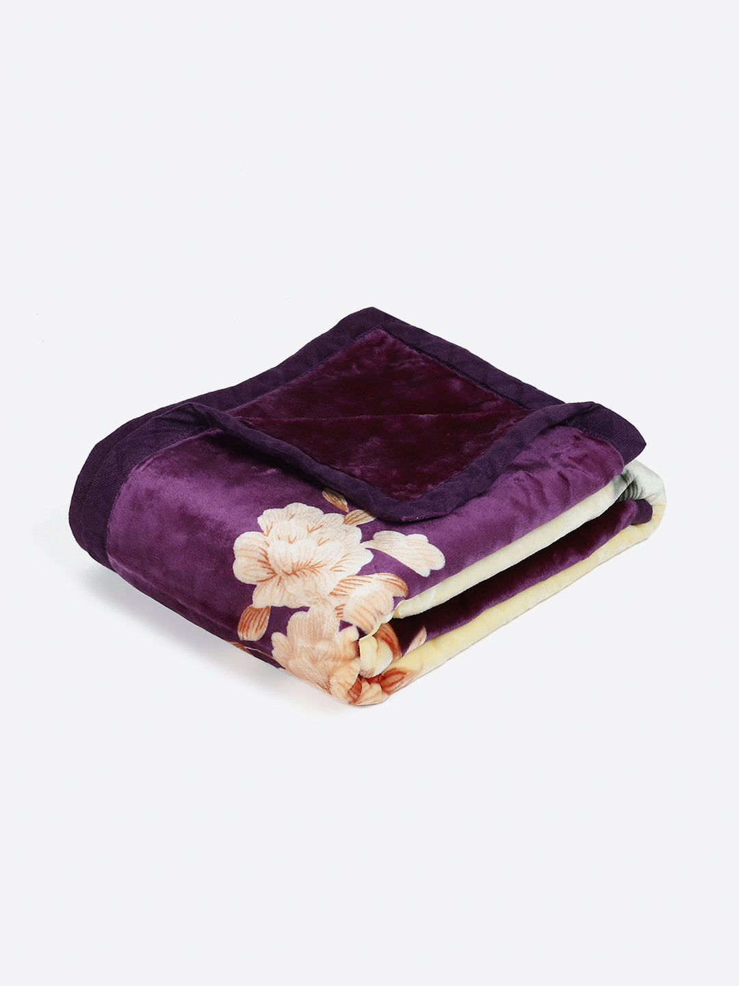 Printed Single Bed 1 Ply, 625 GSM Super Soft Mink Blanket for Mild Winter - (Impact Plus)