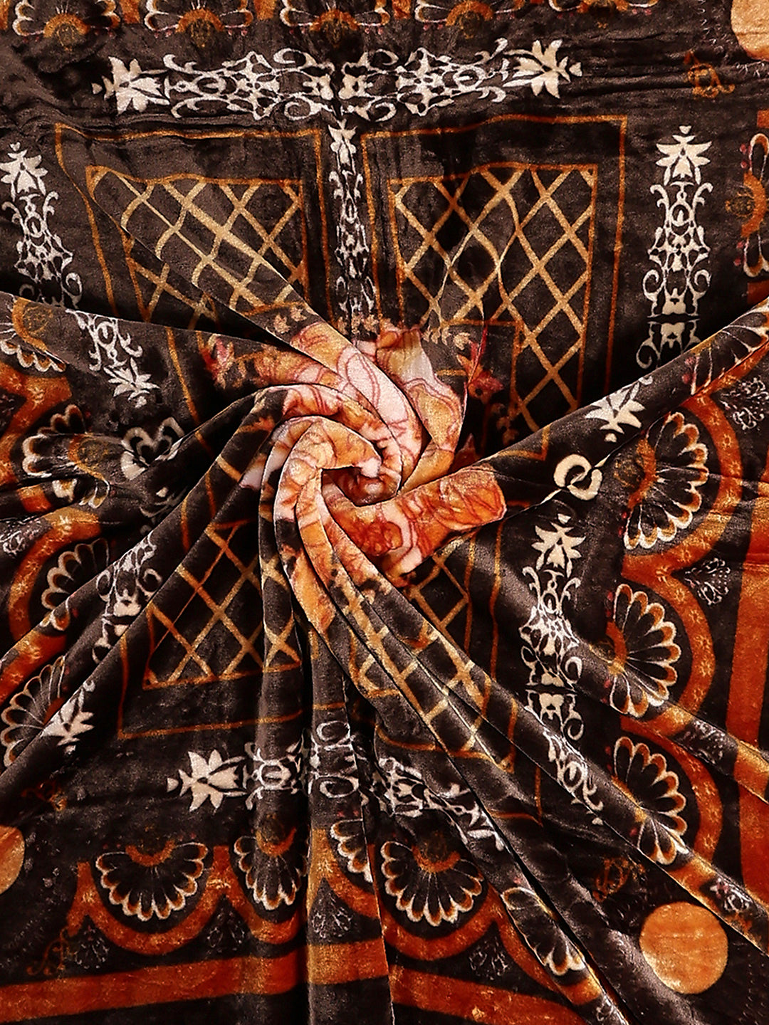 Printed Single Bed 1 Ply, 625 GSM Super Soft Mink Blanket for Mild Winter - (Impact Plus)