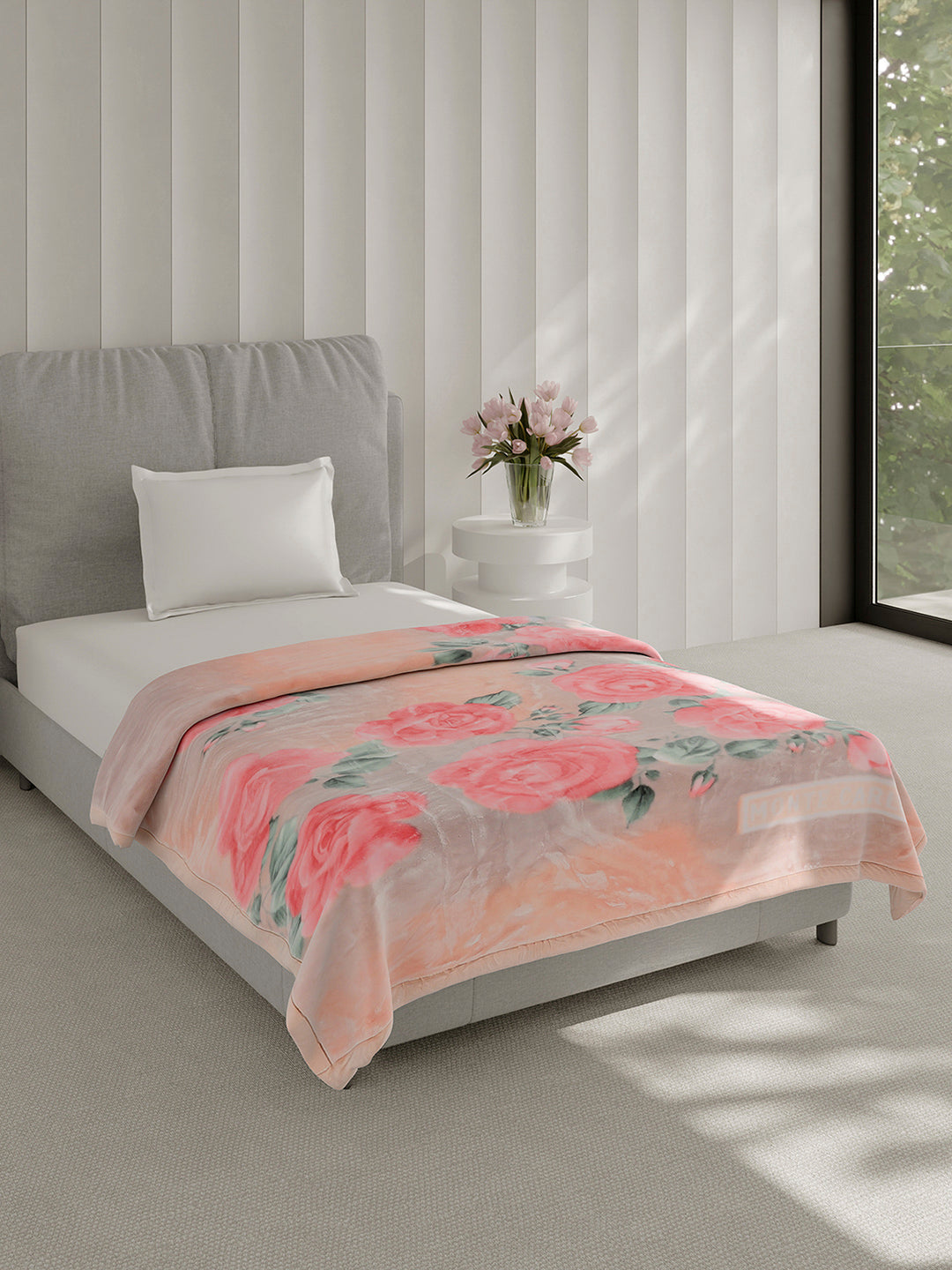 Printed Single Bed 2 Ply, 895 GSM Blanket for Heavy Winter - (Lavish Plus)