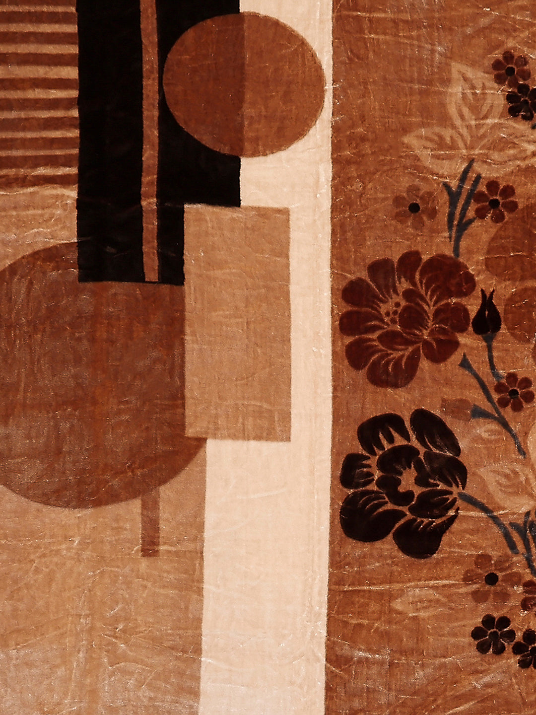 Printed Double Bed Reversible Blanket 2 Ply, 872 GSM, 4.6 kg (Moonvalley)