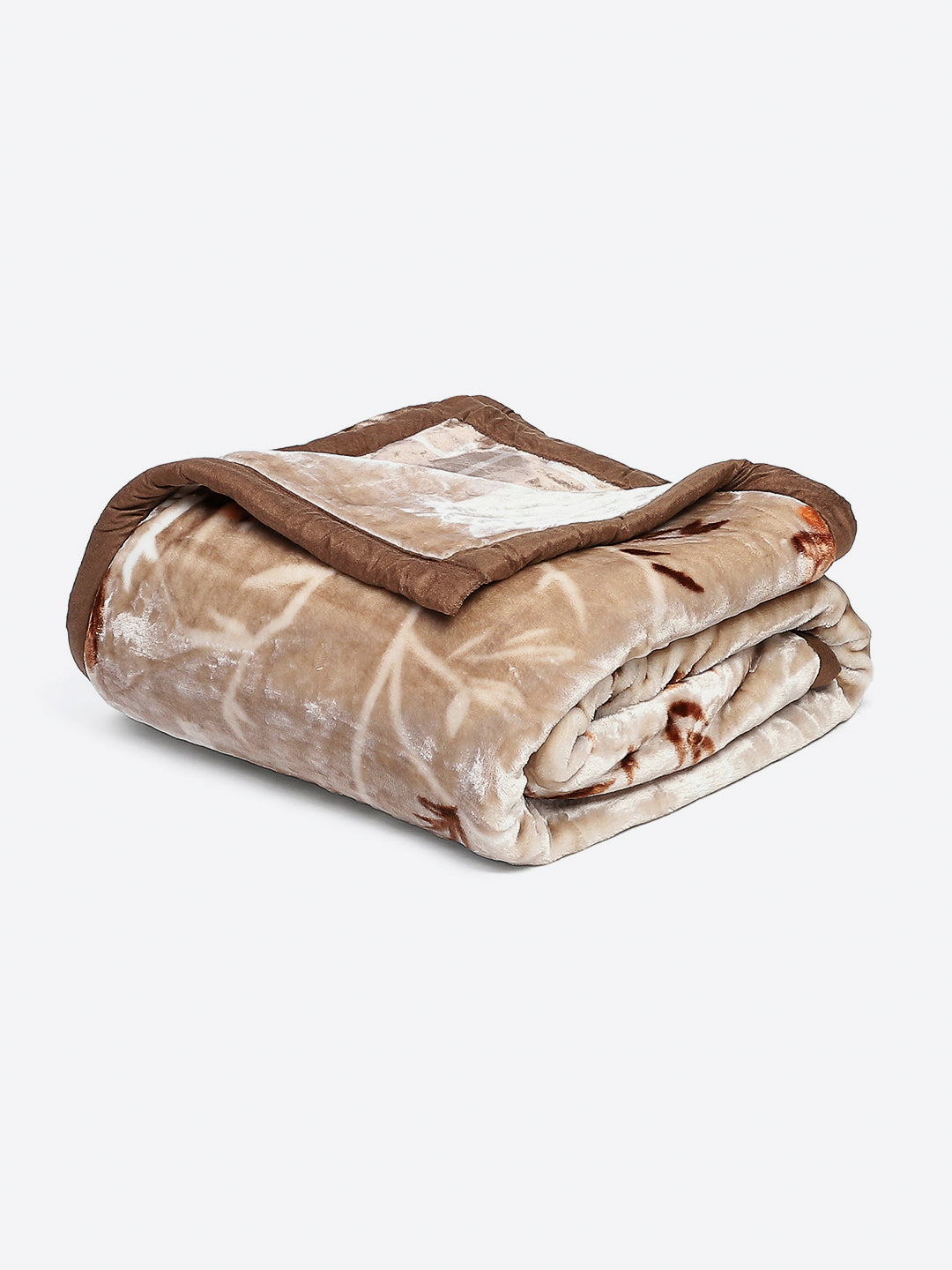 Printed Double Bed Reversible Blanket 2 Ply, 872 GSM, 4.6 kg (Moonvalley)