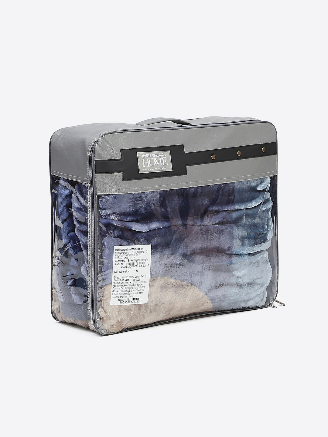 Printed Double Bed Reversible Blanket 2 Ply, 872 GSM, 4.6 kg (Moonvalley)
