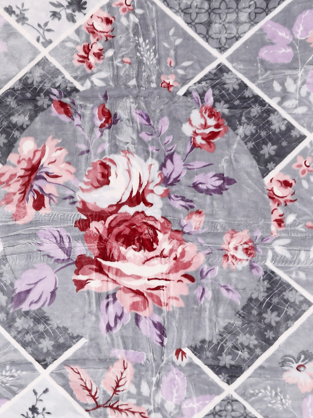 Printed Double Bed 2 Ply, 871 GSM Blanket for Heavy Winter - (Moon Valley Plus)