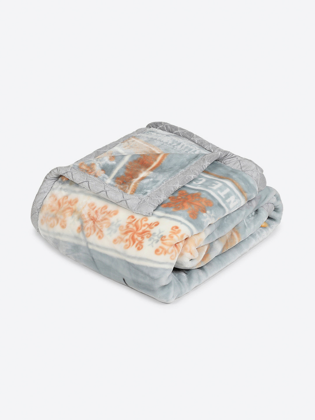 Printed Double Bed 2 Ply, 871 GSM Blanket for Heavy Winter - (Moon Valley Plus)