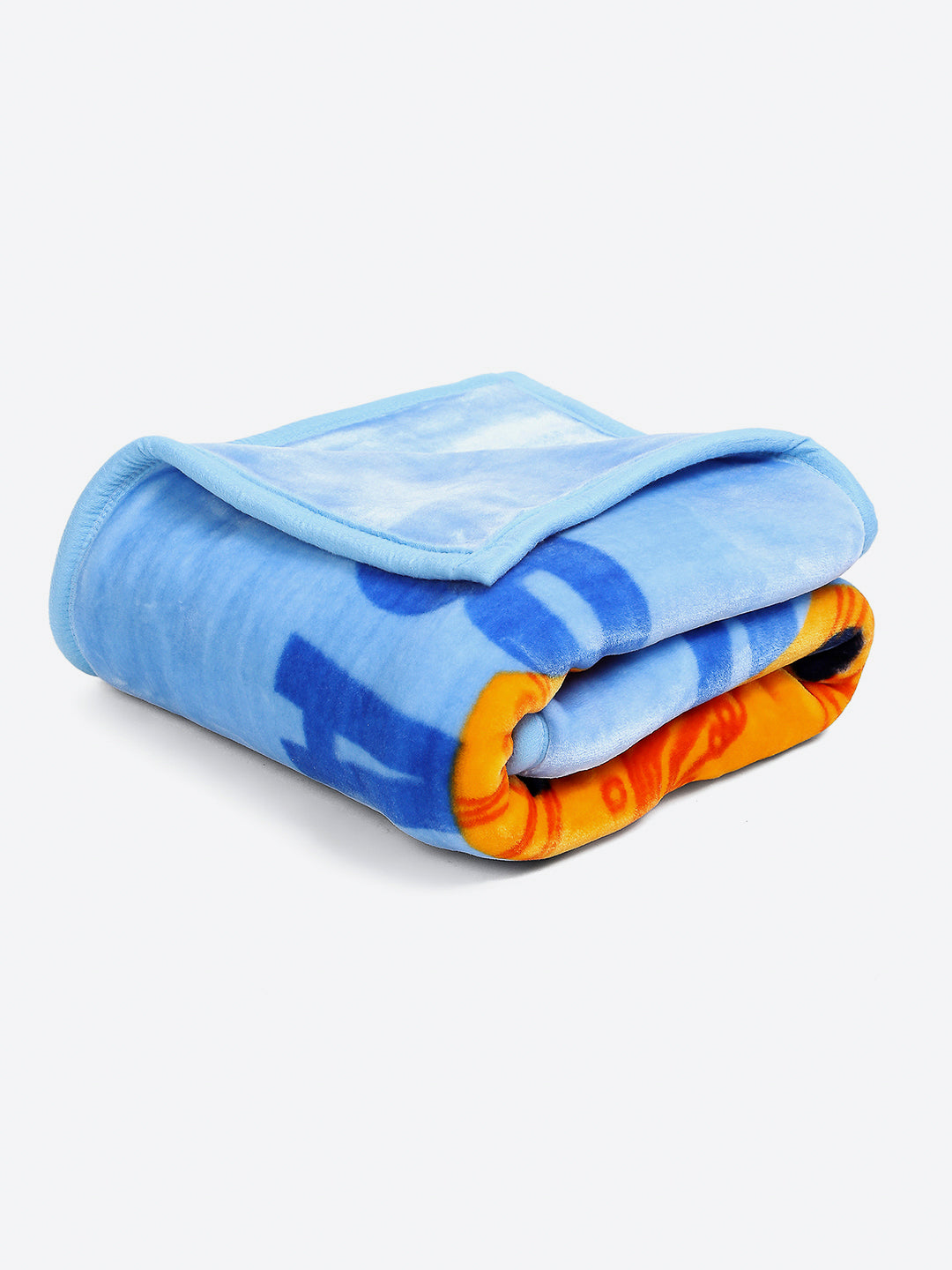 Batman Printed Ultra-Soft Cartoon Network Blue Baby Blanket