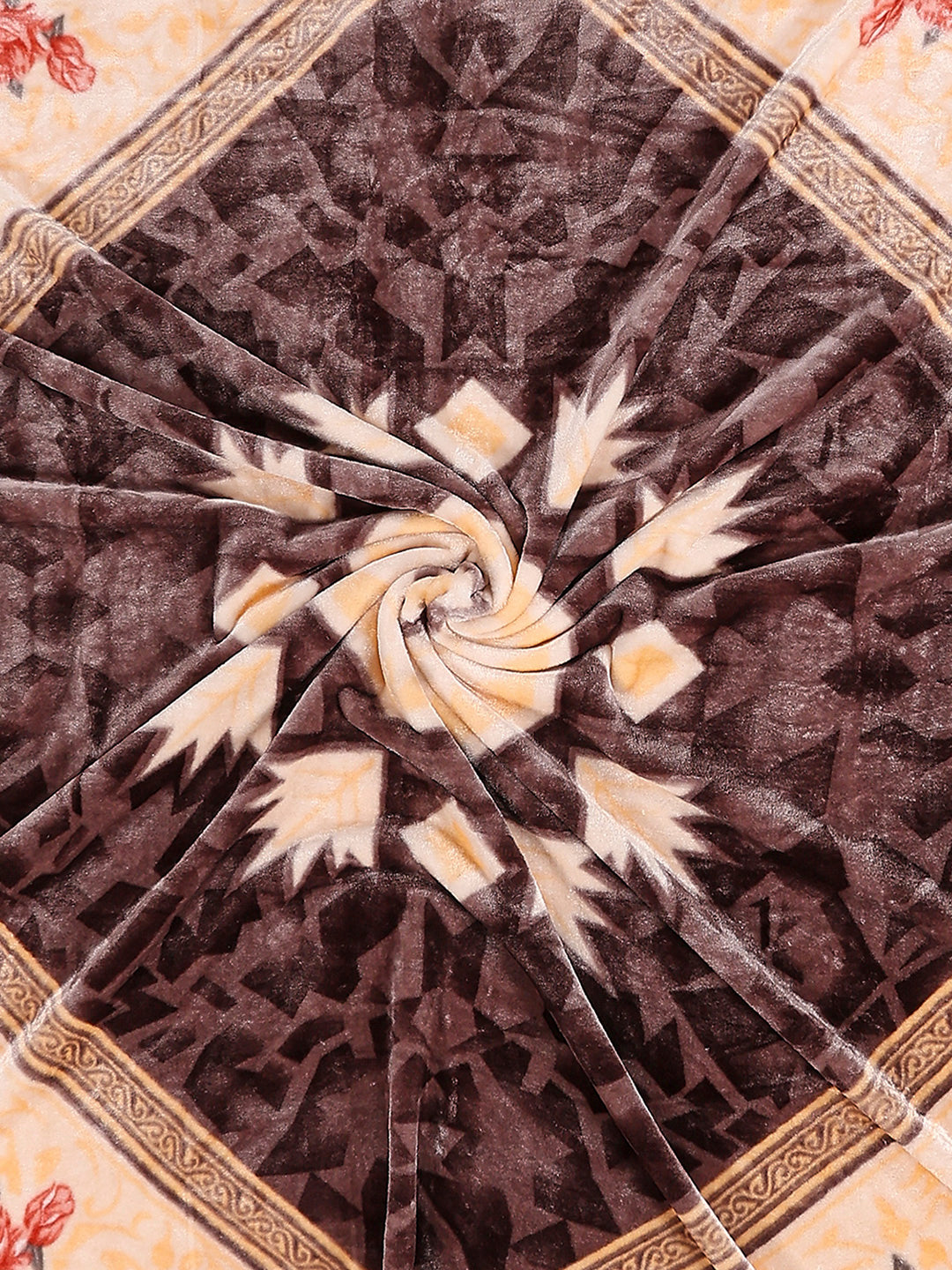 Printed Double Bed 1 Ply Blanket for Mild Winter - (Regal)