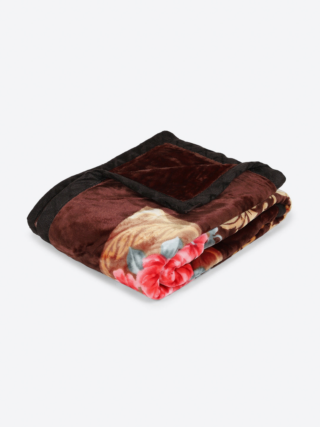 Printed Single Bed 1 Ply Super Soft Blanket for Heavy Winter - (Relation Plus)