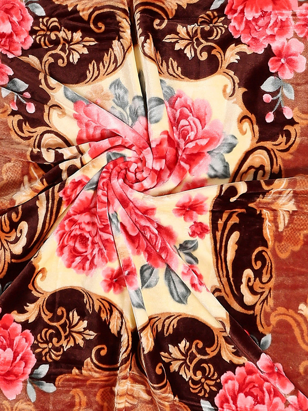 Printed Single Bed 1 Ply Super Soft Blanket for Heavy Winter - (Relation Plus)