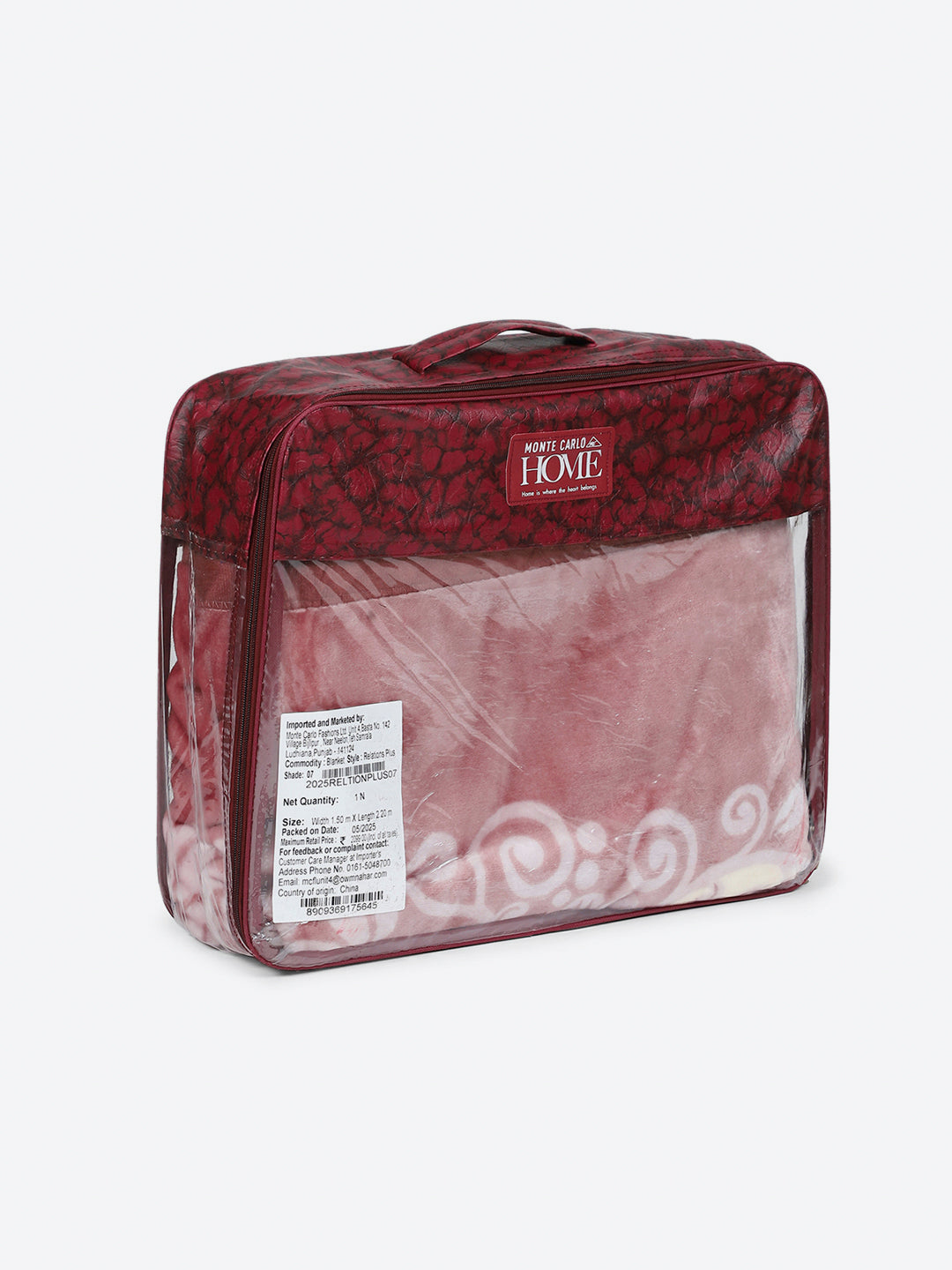 Printed Single Bed 1 Ply Super Soft Blanket for Heavy Winter - (Relation Plus)