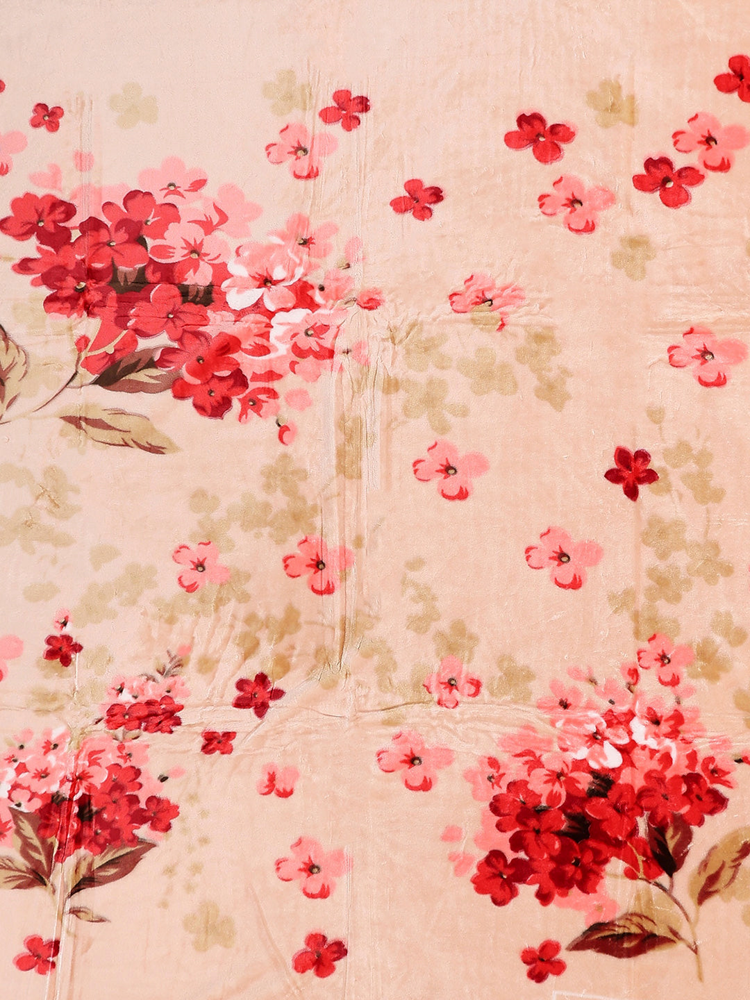 Printed Double Bed 1 Ply, 530 GSM Super Soft Blanket for Mild Winter - (Roman Plus)