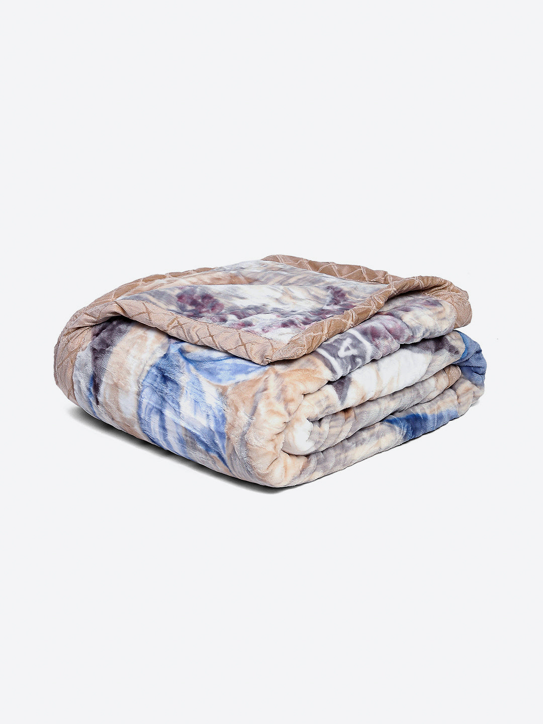 Printed Double Bed Reversible Blanket 2 Ply, 570 GSM, 3 kg (Royalgold Plus)