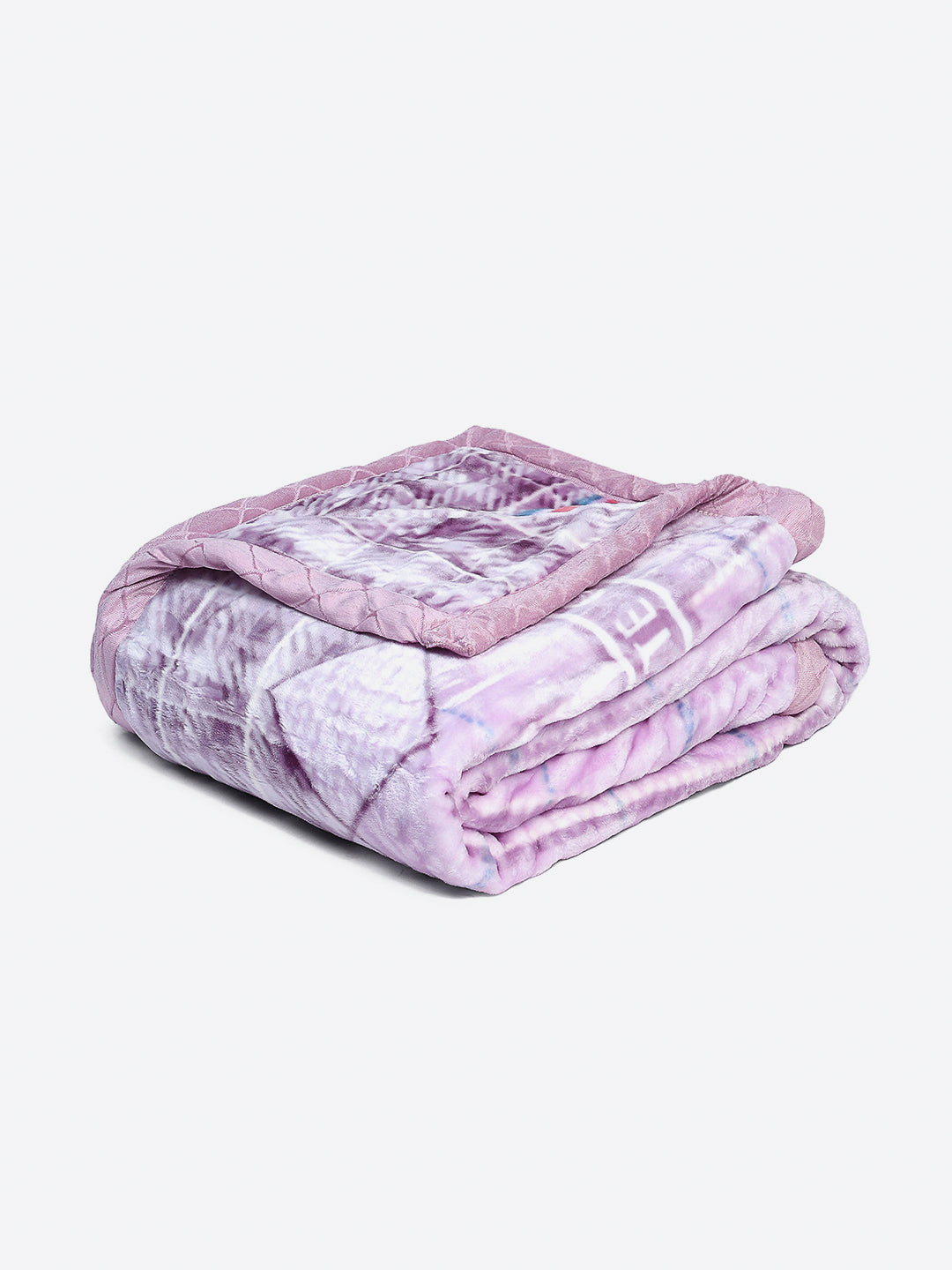 Printed Double Bed Reversible Blanket 2 Ply, 570 GSM, 3 kg (Royalgold Plus)