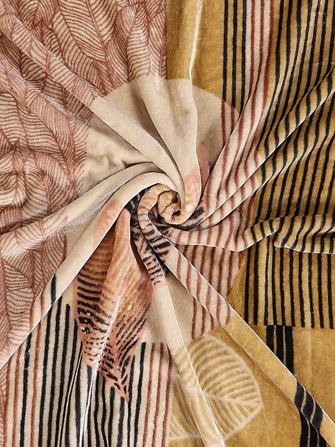 Printed Single Bed 1 Ply Blanket for Heavy Winter - (Soulmate)