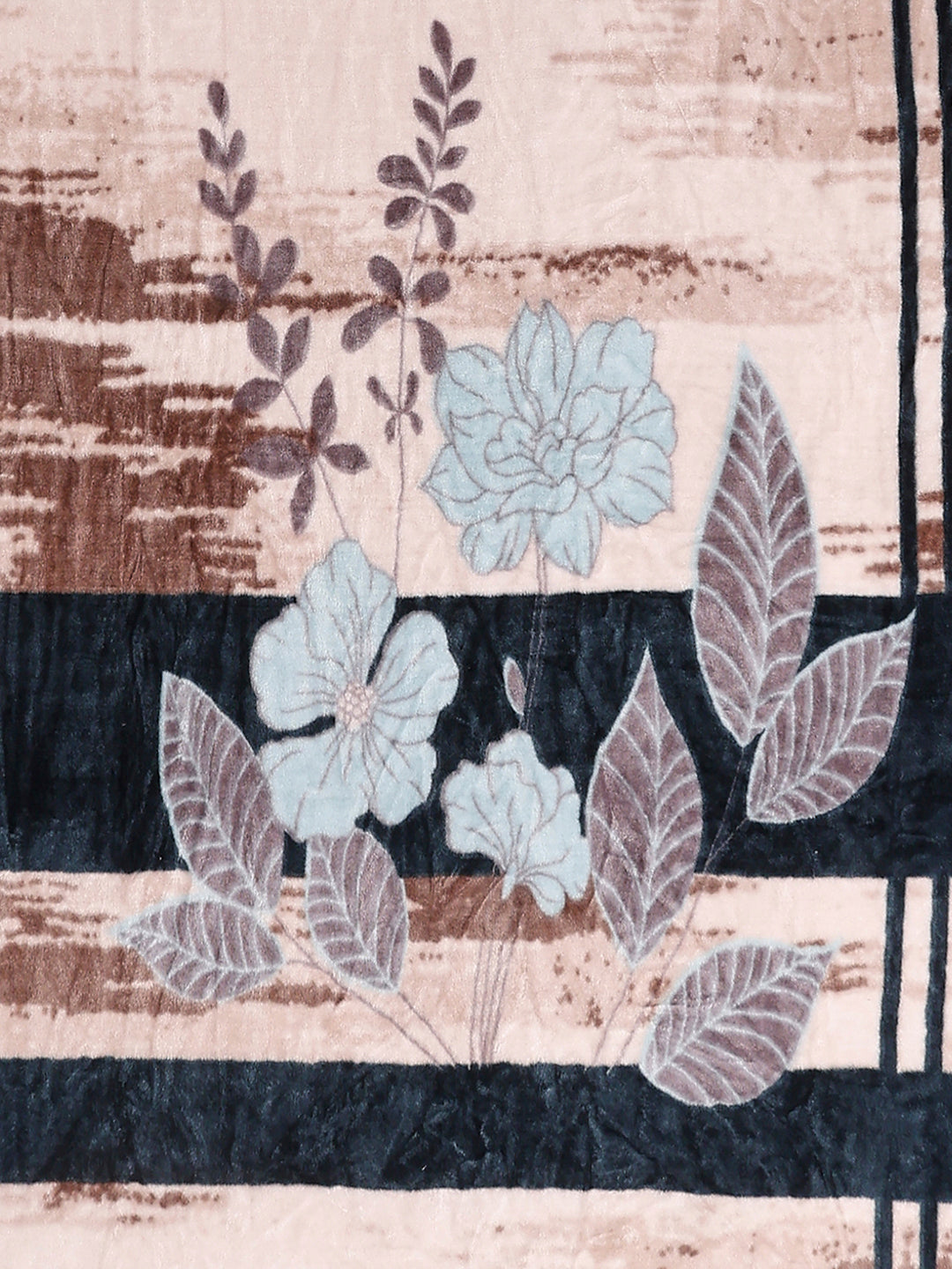 Printed Single Bed 1 Ply Blanket for Heavy Winter - (Soulmate)