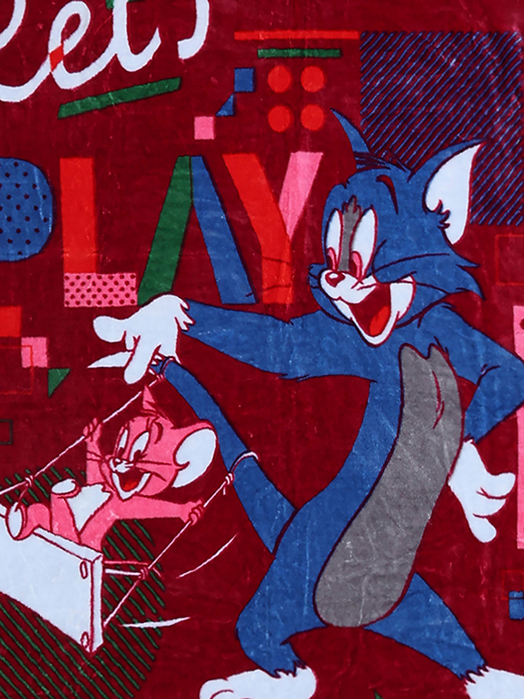 Printed Baby Blanket 1 Ply, 576 GSM, 1.9 kg (Super Hero)